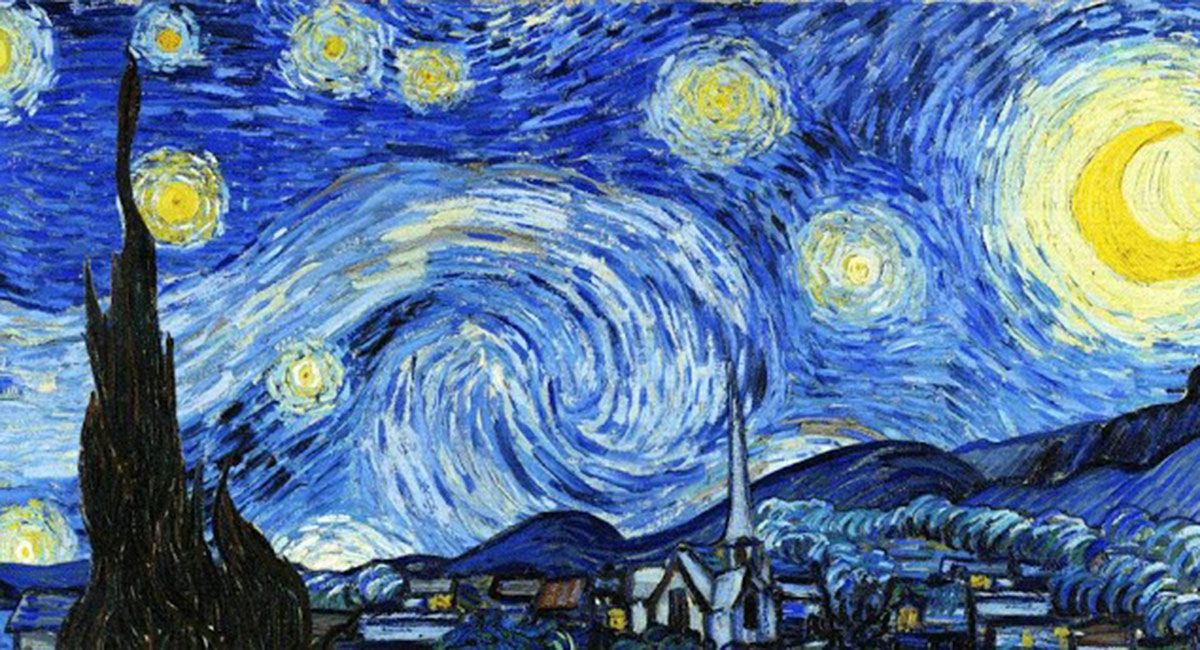 La noche estrellada de Vincent Van Gogh
