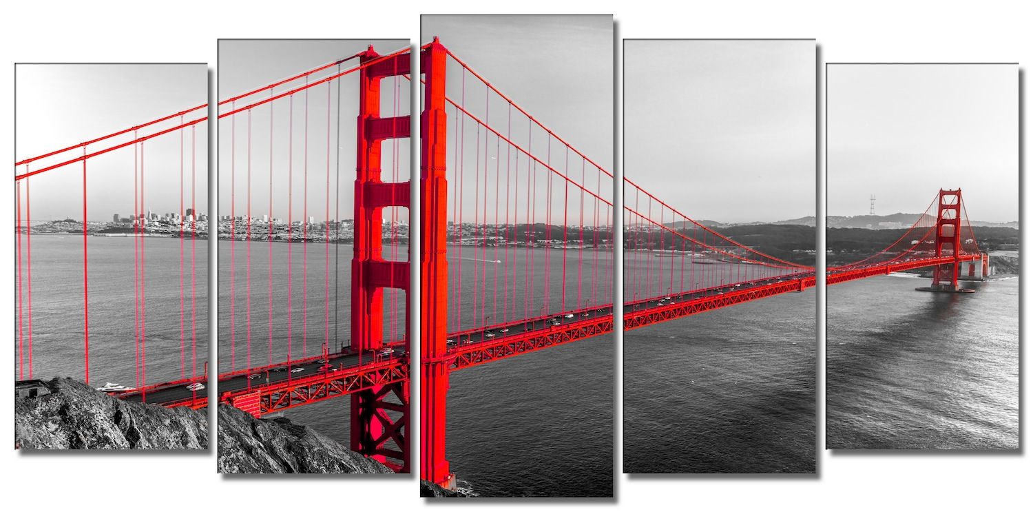 Cuadro del Puente Golden Gate; Ícono de la Ciudad de San Francisco